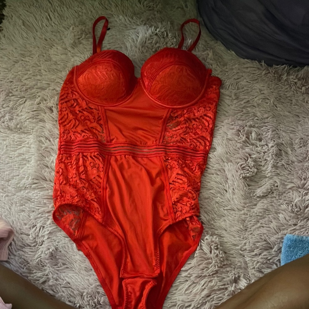 Red Body Suit